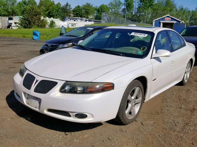 1G2HZ54Y95U107834 - 2005 PONTIAC BONNEVILLE WHITE photo 2