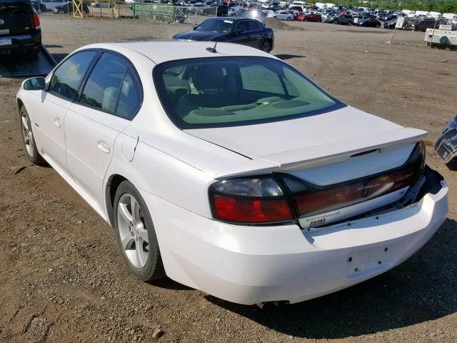 1G2HZ54Y95U107834 - 2005 PONTIAC BONNEVILLE WHITE photo 3