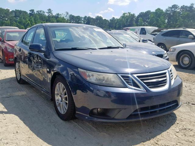 YS3FB49Y481116174 - 2008 SAAB 9-3 2.0T BLUE photo 1