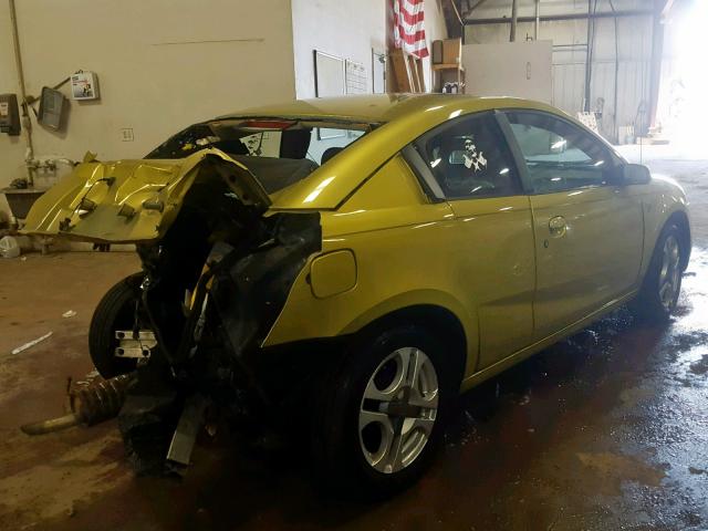 1G8AW14F74Z156202 - 2004 SATURN ION LEVEL GREEN photo 4
