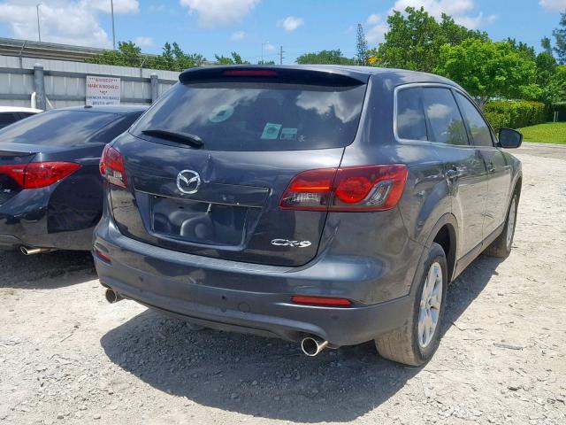 JM3TB2CAXD0424046 - 2013 MAZDA CX-9 TOURI GRAY photo 4