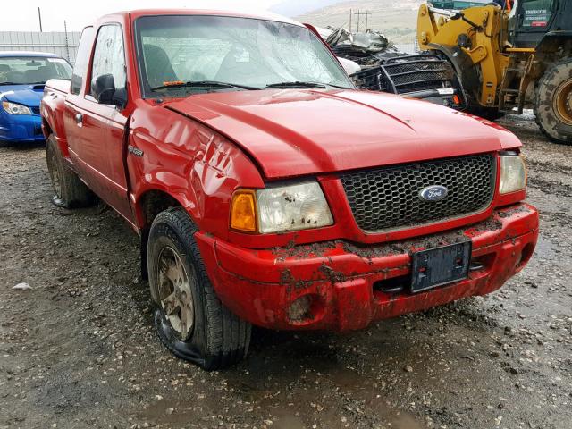 1FTZR45E02PB42884 - 2002 FORD RANGER SUP RED photo 1