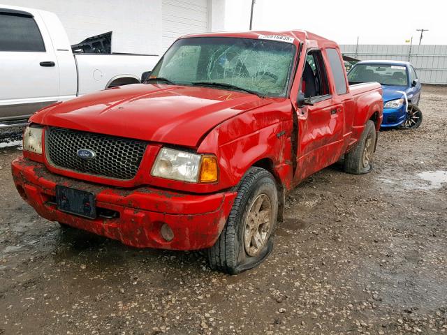 1FTZR45E02PB42884 - 2002 FORD RANGER SUP RED photo 2