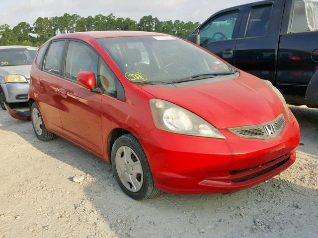 JHMGE8H38DC056428 - 2013 HONDA FIT RED photo 1