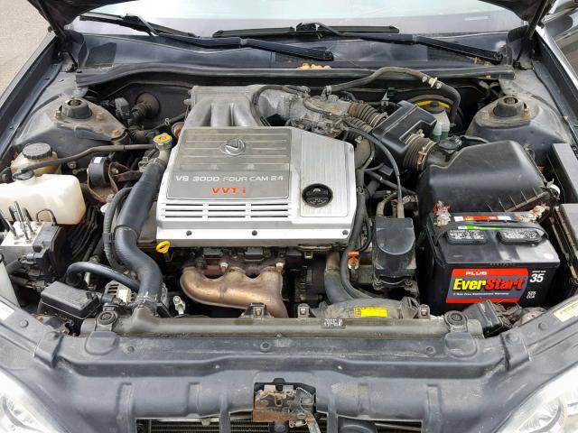 JT8BF28G8Y5094324 - 2000 LEXUS ES 300 GRAY photo 7