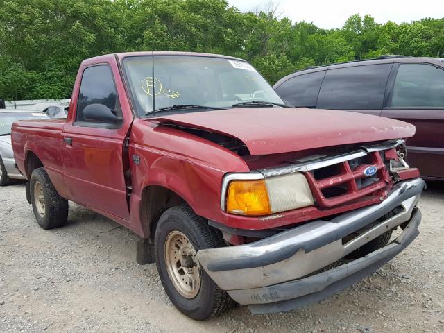 1FTCR10X3RPC46731 - 1994 FORD RANGER RED photo 1