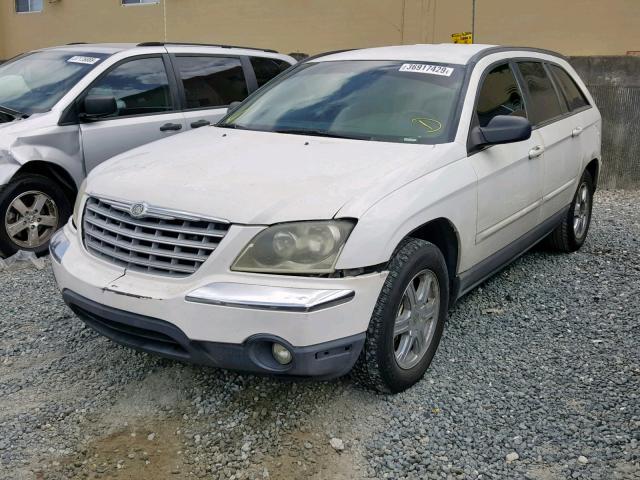 2C8GF68474R376051 - 2004 CHRYSLER PACIFICA WHITE photo 2