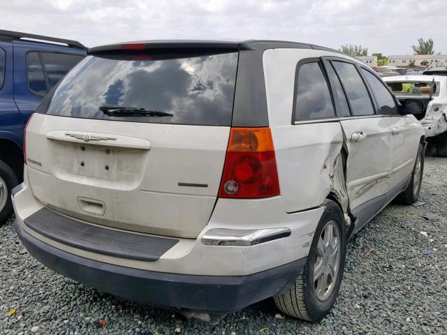 2C8GF68474R376051 - 2004 CHRYSLER PACIFICA WHITE photo 4