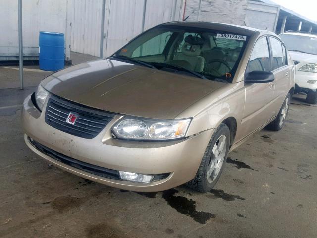 1G8AL55B77Z101765 - 2007 SATURN ION LEVEL GOLD photo 2