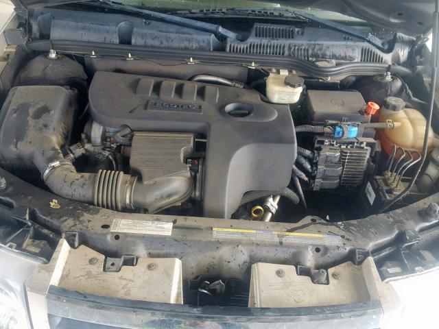 1G8AL55B77Z101765 - 2007 SATURN ION LEVEL GOLD photo 7