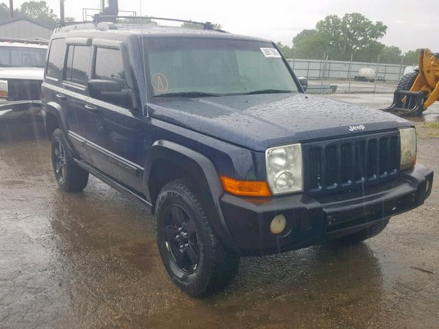 1J8HG48K96C244080 - 2006 JEEP COMMANDER BLUE photo 1