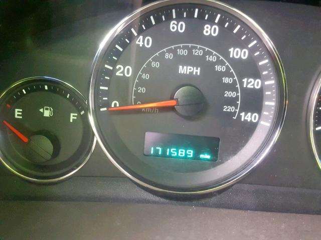 1J8HG48K96C244080 - 2006 JEEP COMMANDER BLUE photo 8