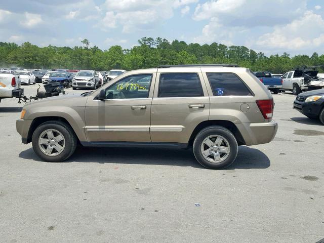 1J8HS58N46C310565 - 2006 JEEP GRAND CHER GOLD photo 9