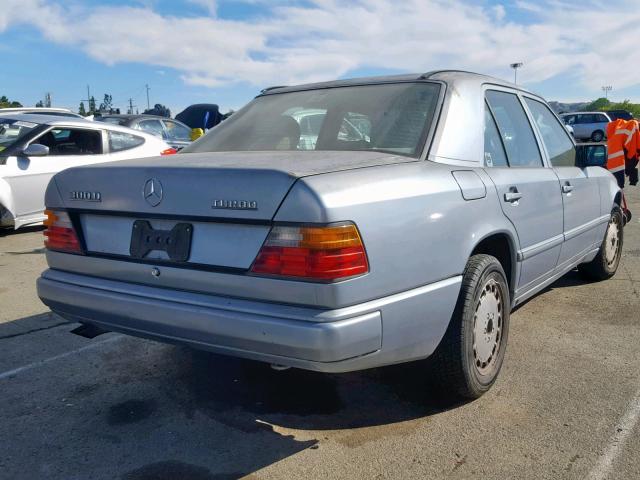 WDBEB33D5HA385074 - 1987 MERCEDES-BENZ 300 DT SILVER photo 4