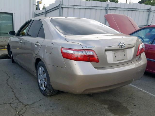 JTNBE46K273098284 - 2007 TOYOTA CAMRY NEW BEIGE photo 3