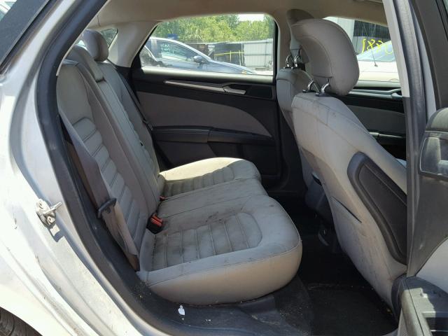 1FA6P0G71E5357292 - 2014 FORD FUSION S SILVER photo 6