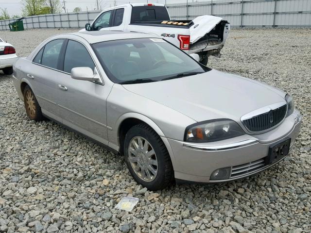 1LNHM86S03Y702285 - 2003 LINCOLN LS GRAY photo 1