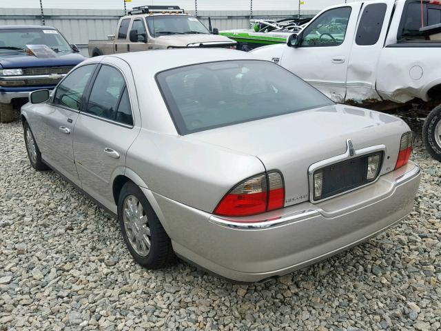 1LNHM86S03Y702285 - 2003 LINCOLN LS GRAY photo 3