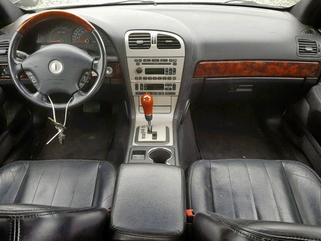 1LNHM86S03Y702285 - 2003 LINCOLN LS GRAY photo 9