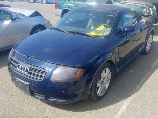 TRUSC28N431010899 - 2003 AUDI TT BLUE photo 2