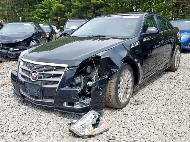 1G6DS5EV4A0101964 - 2010 CADILLAC CTS PREMIU BLACK photo 2