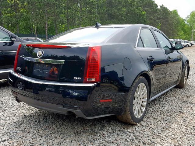 1G6DS5EV4A0101964 - 2010 CADILLAC CTS PREMIU BLACK photo 4