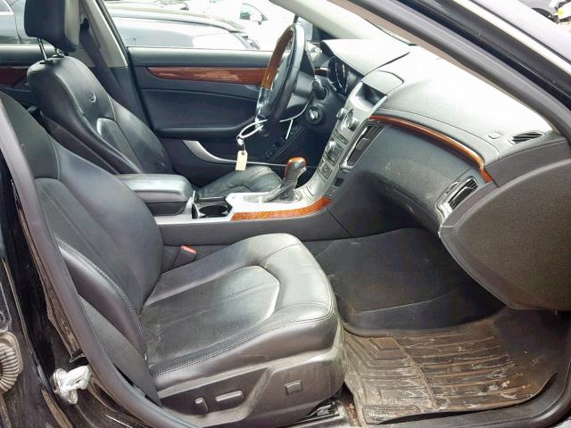 1G6DS5EV4A0101964 - 2010 CADILLAC CTS PREMIU BLACK photo 5