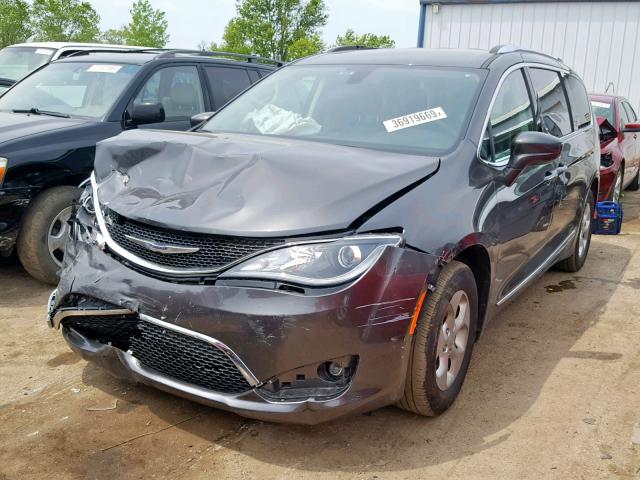 2C4RC1EG3HR748561 - 2017 CHRYSLER PACIFICA T CHARCOAL photo 2