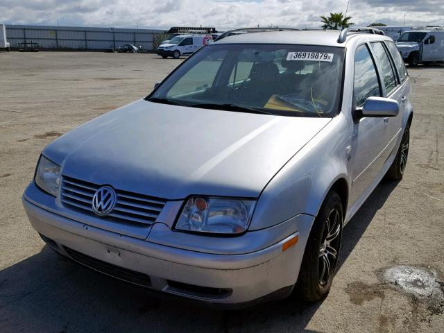 WVWRL61J34W181543 - 2004 VOLKSWAGEN JETTA GL SILVER photo 2