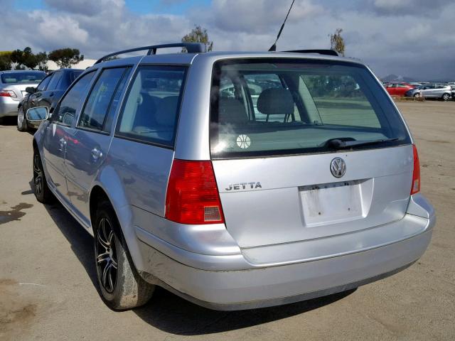 WVWRL61J34W181543 - 2004 VOLKSWAGEN JETTA GL SILVER photo 3