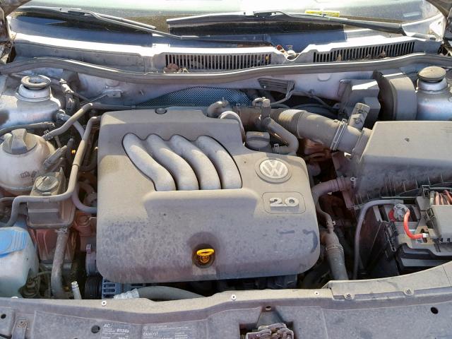 WVWRL61J34W181543 - 2004 VOLKSWAGEN JETTA GL SILVER photo 7