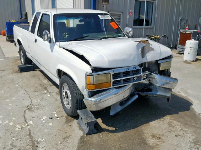 1B7GL23Y8NS514970 - 1992 DODGE DAKOTA WHITE photo 1