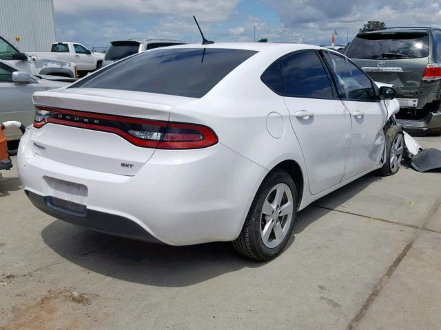 1C3CDFBB8FD432070 - 2015 DODGE DART SXT WHITE photo 4