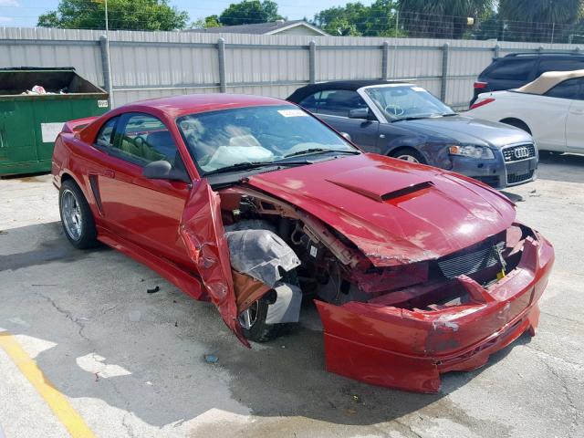 1FAFP42X5YF293920 - 2000 FORD MUSTANG GT RED photo 1