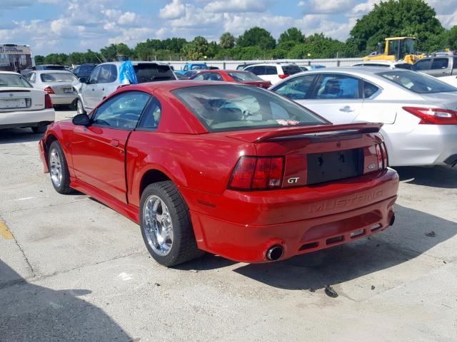 1FAFP42X5YF293920 - 2000 FORD MUSTANG GT RED photo 3