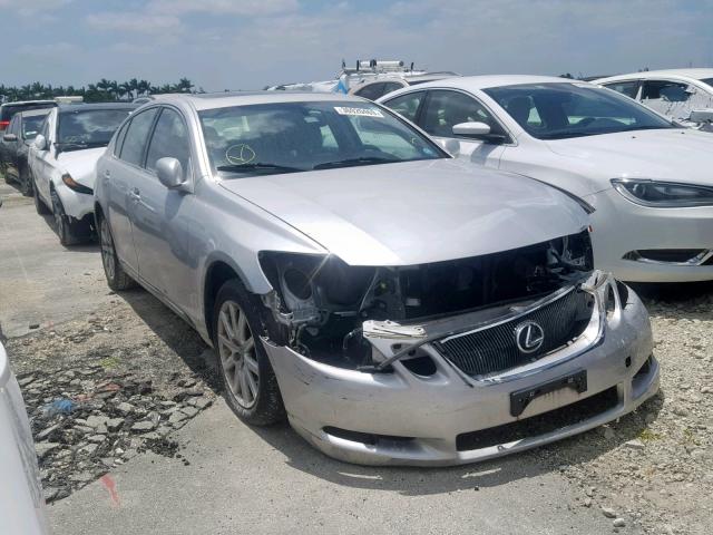 JTHCH96S060006164 - 2006 LEXUS GS 300 SILVER photo 1