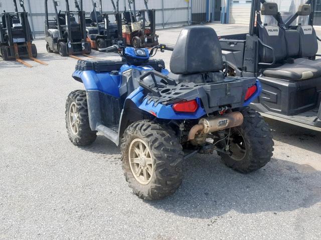 4XADX85A4BA339250 - 2011 POLARIS SPORTSMAN BLUE photo 3