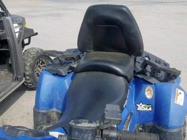 4XADX85A4BA339250 - 2011 POLARIS SPORTSMAN BLUE photo 6