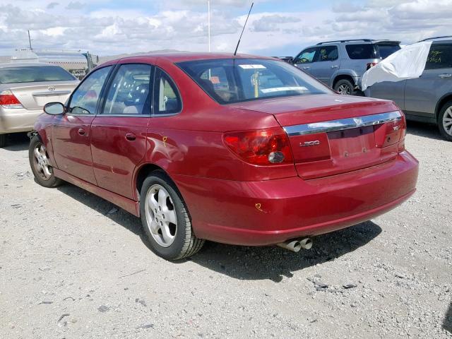 1G8JD54R44Y516118 - 2004 SATURN L300 LEVEL BURGUNDY photo 3