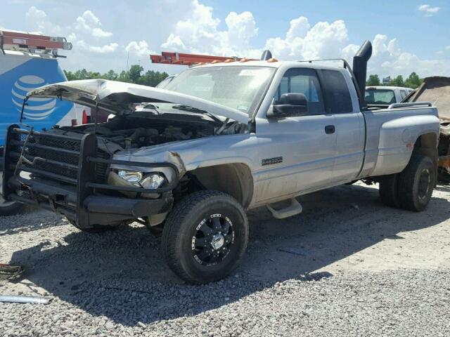 3B7MF33682M254847 - 2002 DODGE RAM 3500 SILVER photo 2