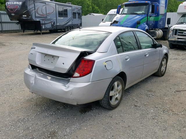 1G8AJ55F16Z146658 - 2006 SATURN ION LEVEL SILVER photo 4