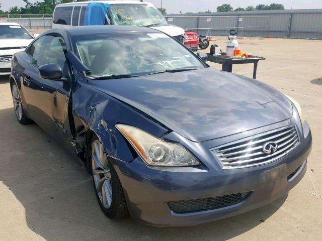 JNKCV64E38M124287 - 2008 INFINITI G37 BASE GRAY photo 1