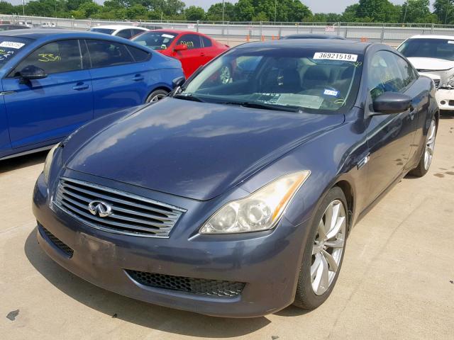 JNKCV64E38M124287 - 2008 INFINITI G37 BASE GRAY photo 2