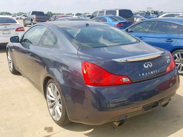 JNKCV64E38M124287 - 2008 INFINITI G37 BASE GRAY photo 3