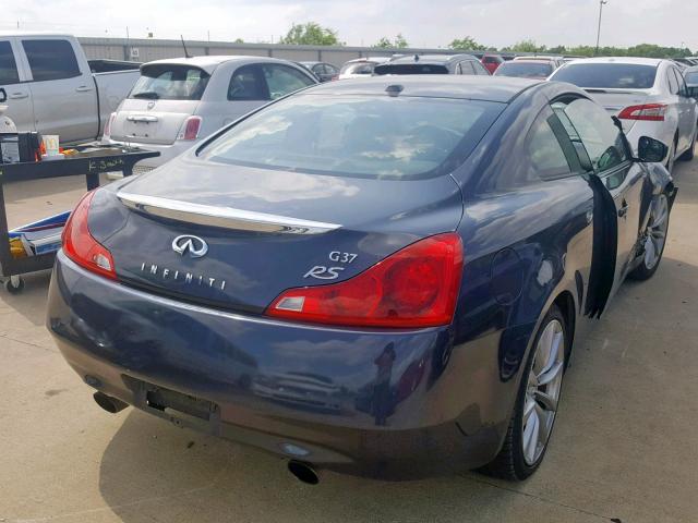 JNKCV64E38M124287 - 2008 INFINITI G37 BASE GRAY photo 4