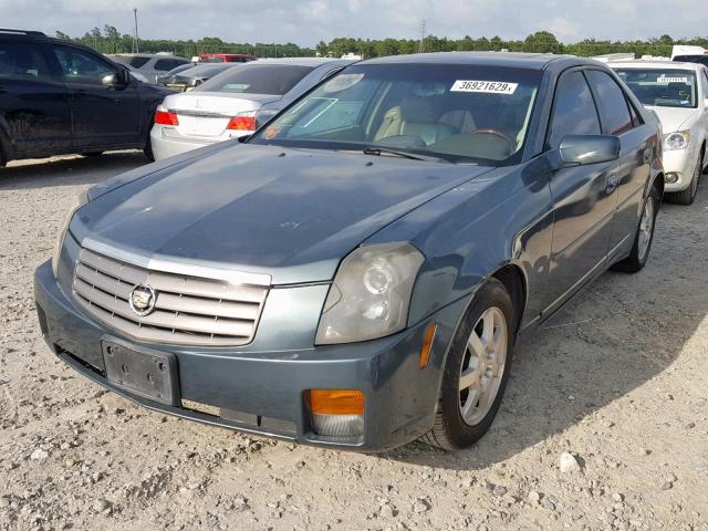 1G6DP577660165785 - 2006 CADILLAC CTS HI FEA GREEN photo 2