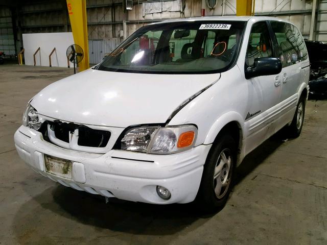 1GMDU03E2XD223622 - 1999 PONTIAC MONTANA / WHITE photo 2