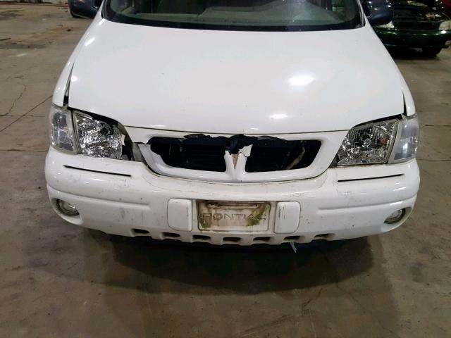 1GMDU03E2XD223622 - 1999 PONTIAC MONTANA / WHITE photo 9