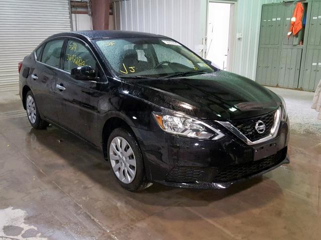 3N1AB7AP6GY334880 - 2016 NISSAN SENTRA S BLACK photo 1