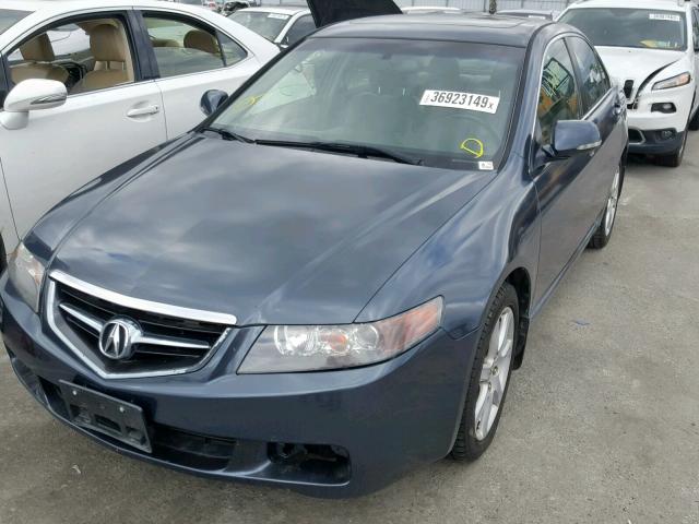 JH4CL96855C034283 - 2005 ACURA TSX BLUE photo 2